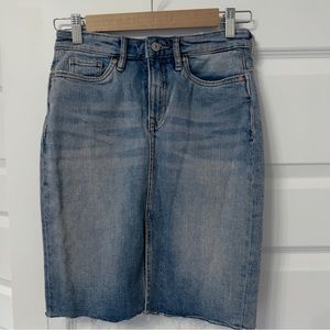 H&M denim jean skirt